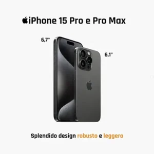 iPhone 15 Pro e Pro Max - Kronos Tech